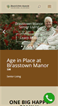 Mobile Screenshot of brasstownmanor.com